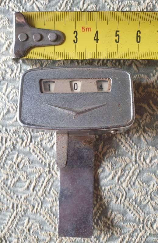 Vintage Hand Counter | Metal |