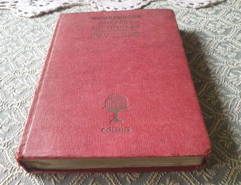 Vintage Book for Your Collection | Dictionary Coetzee woordeboek. AfriKaans-Engels, Engels-AfriKaans
