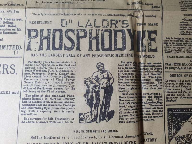 The Cape Argus` 2 January 1896. Original newspaper.