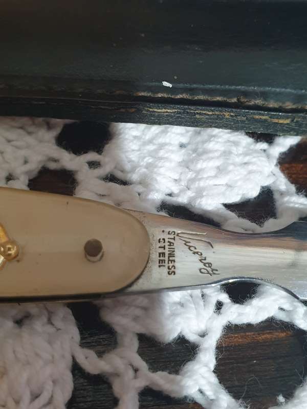 VINTAGE LETTER OPENER AND KNIFE