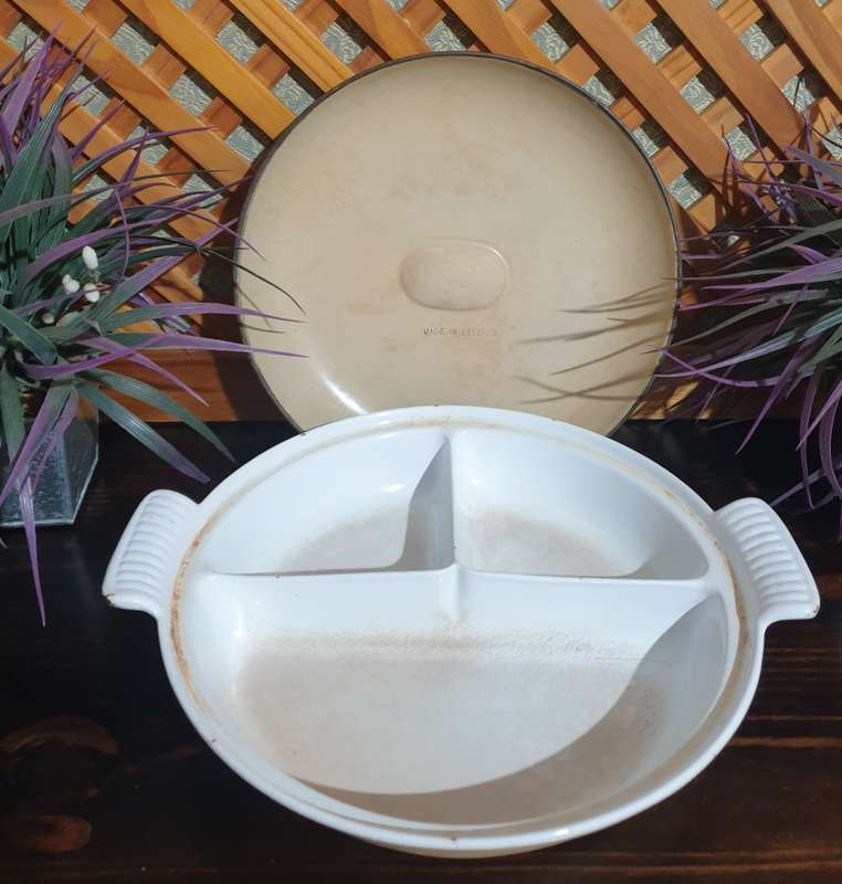 CAST IRON AND ENAMEL | MADE IN BELGIUM | OVEN BOWL WITH LID  |