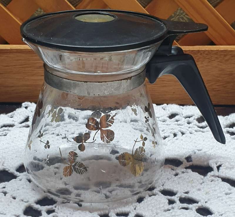 VINTAGE JAJ PYREX GOLD JUG 2 CUPS | 1970`S |