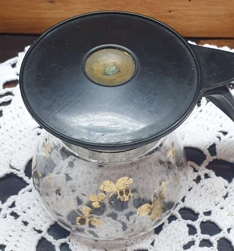 VINTAGE JAJ PYREX GOLD JUG 2 CUPS | 1970`S |
