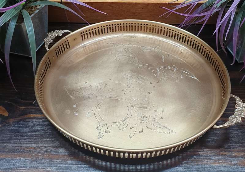 BRASS TRAY FOR YOUR COLLECTION | BRASS | TRAY | DECOR |