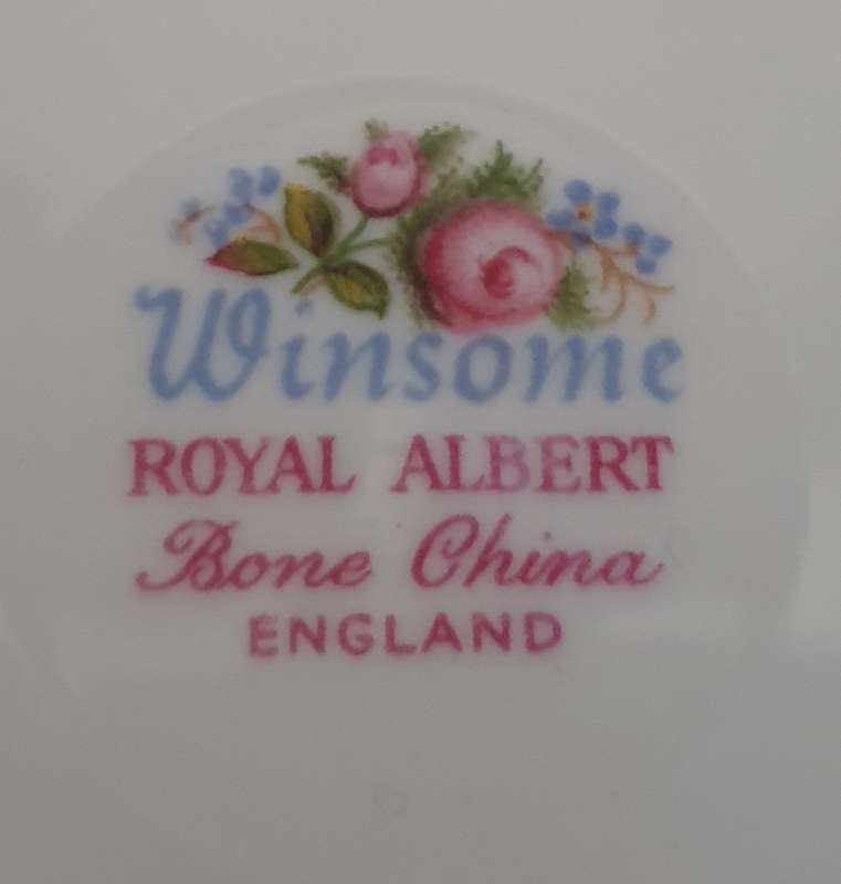ROYAL ALBERT TRI SET | WINSOME | ENGLAND | 01 |