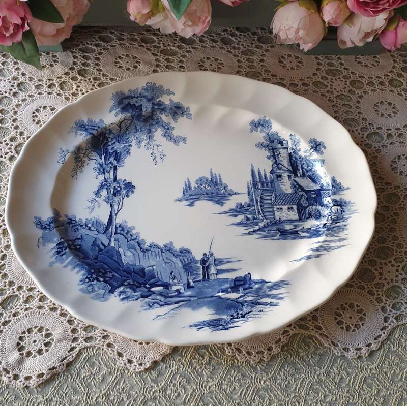 THE OLD MILL | ENGLISH | MEAT PLATTER | DISPLAY PLATE | DECOR | KITCHEN |