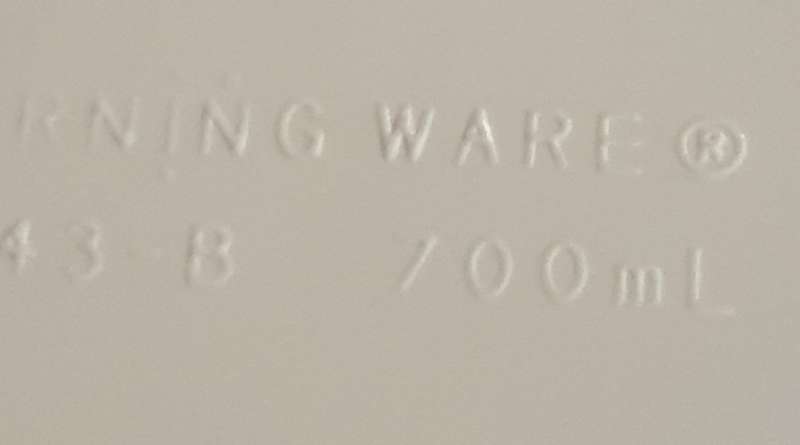 Corning Ware Bowl | 700 ML | MADE IN THE USA | 01
