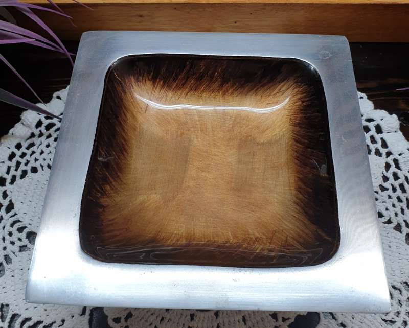 PEWTER SNACK BOWL