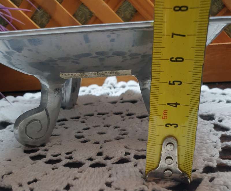 PEWTER SNACK BOWL