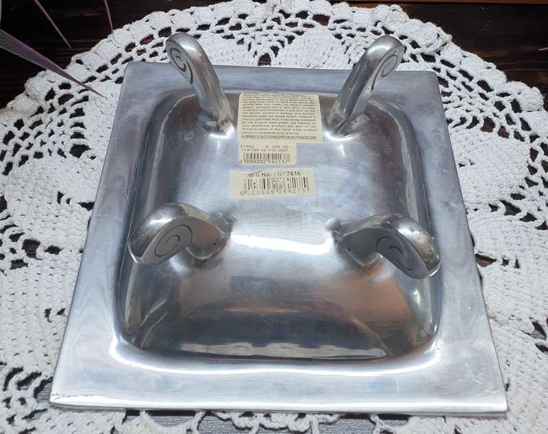 PEWTER SNACK BOWL