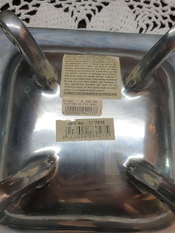 PEWTER SNACK BOWL