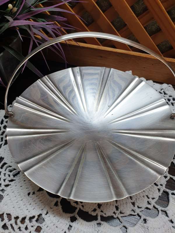 SILVER PLATED CANDY BOWL