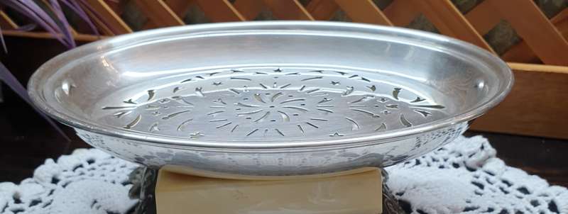 SILVER PLATED BOWL WITH INNER | JOHANNESBURG | VINTAGE | J. STERN | Elkington Plate |