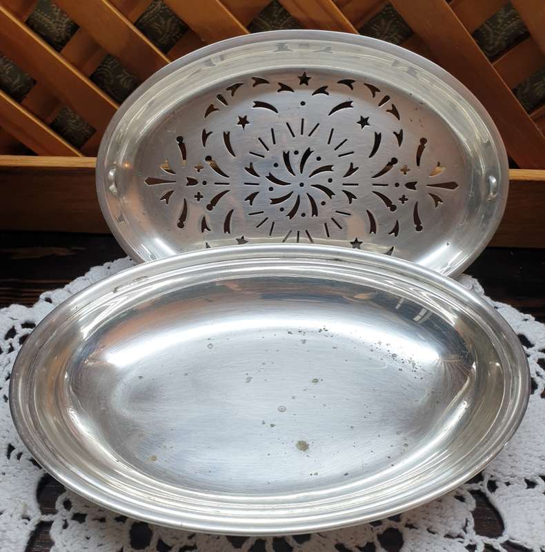 SILVER PLATED BOWL WITH INNER | JOHANNESBURG | VINTAGE | J. STERN | Elkington Plate |
