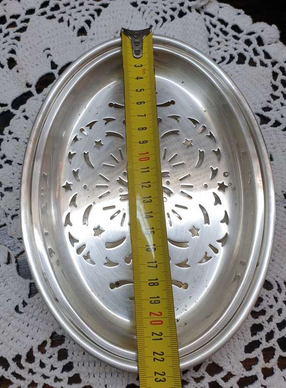 SILVER PLATED BOWL WITH INNER | JOHANNESBURG | VINTAGE | J. STERN | Elkington Plate |
