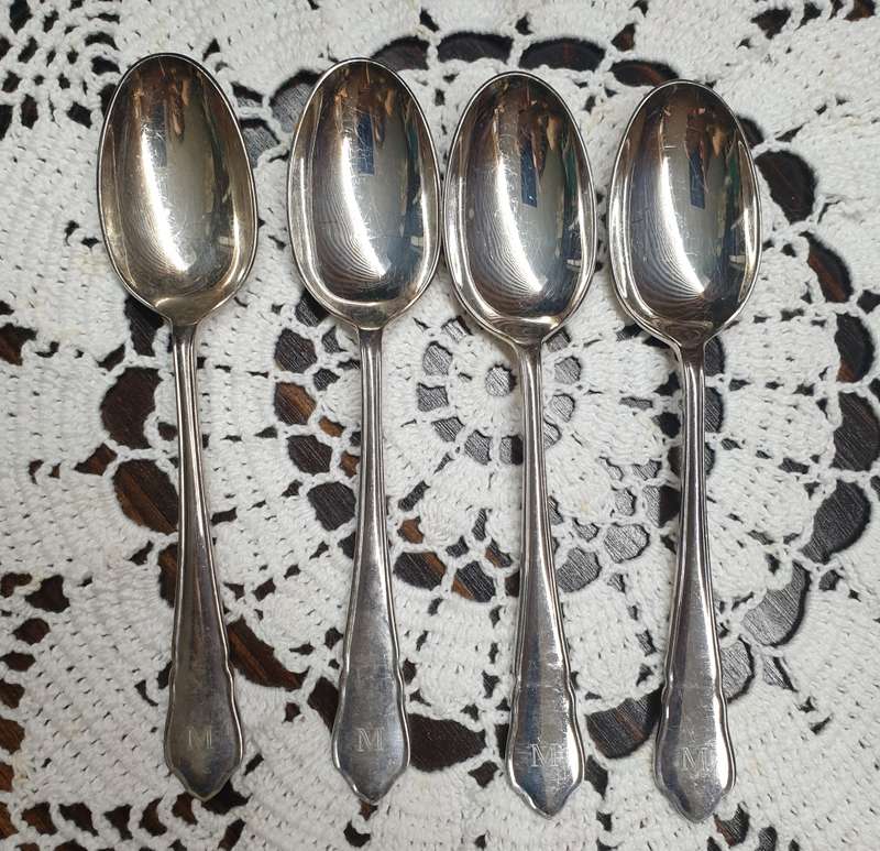 SILVER PLATED SPOONS (02)
