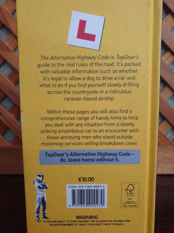 Top Gear , The alternative Highway code