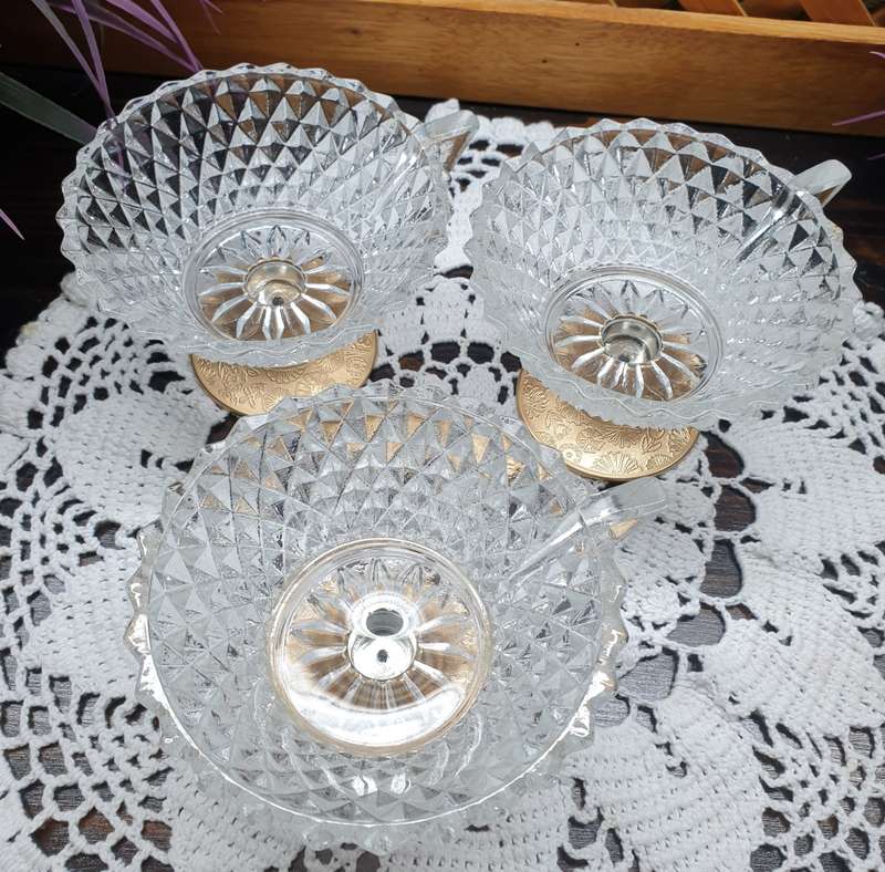Vintage Dessert Bowls | SET OF 3 |