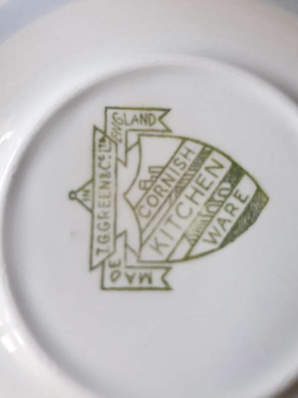 T G GREEN & CO CORNISH KITCHEN WARE | BUTTER DISH | Kitchenware | Blue & White |