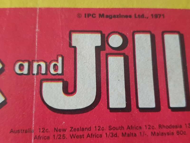 Set of six vintage childrens activity comics from the 70`s