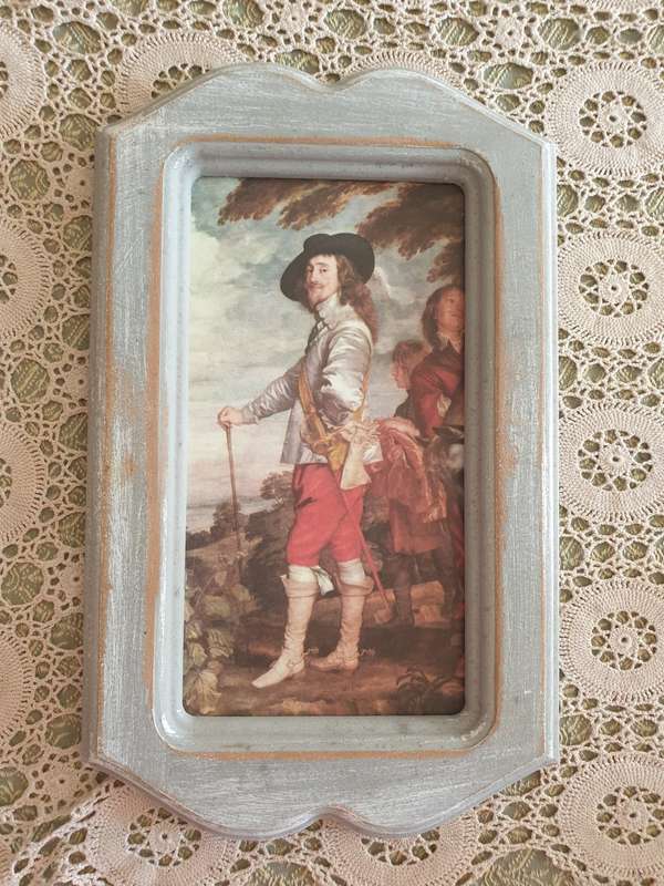 WOODEN FRAME WITH PRINT