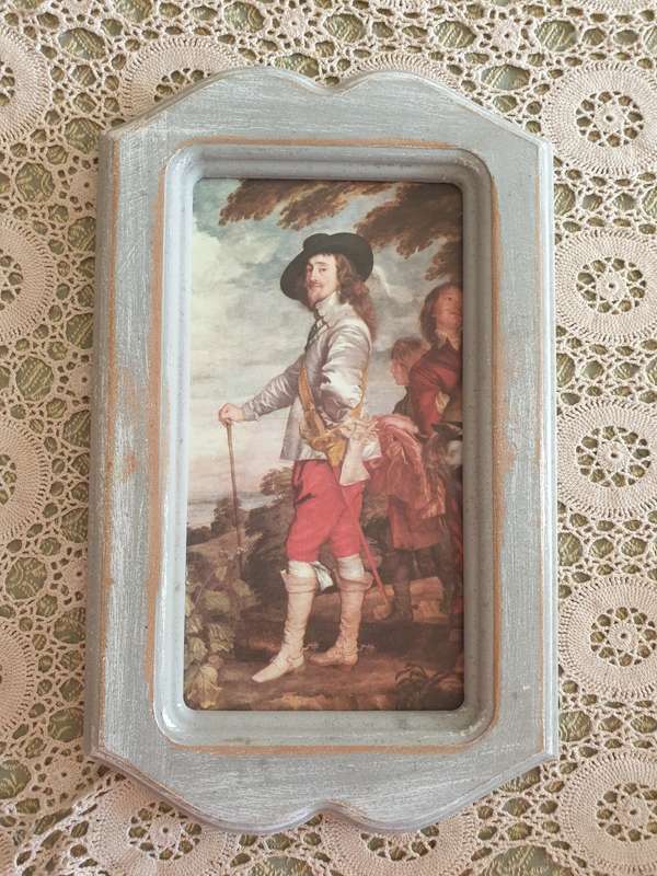 WOODEN FRAME WITH PRINT