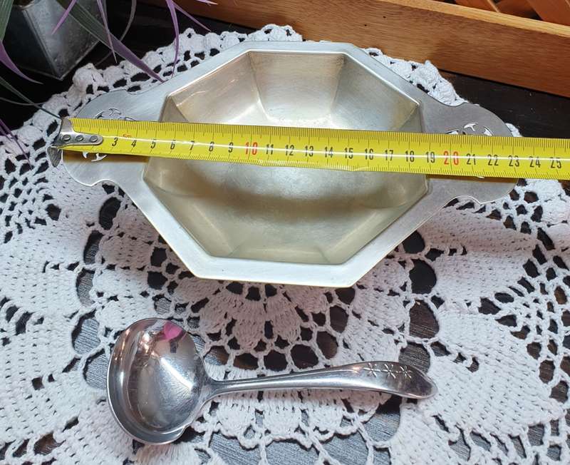 EPNS BOWL WITH SPOON