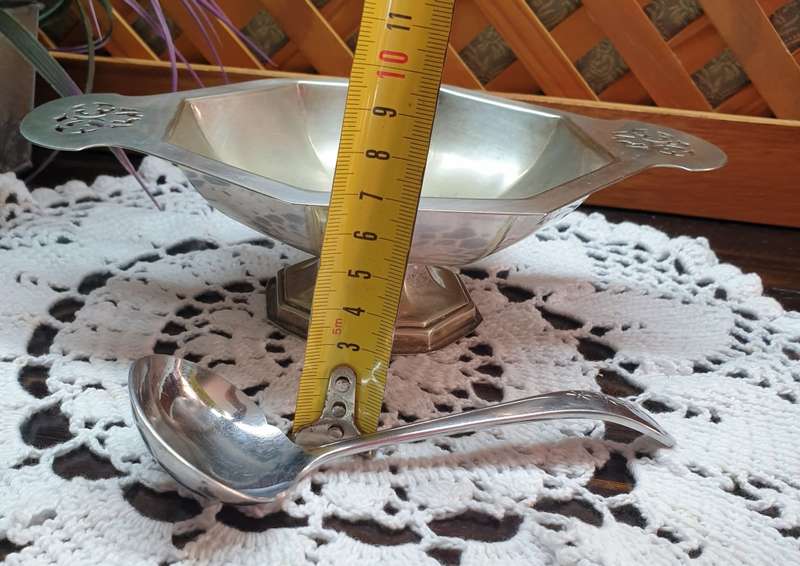EPNS BOWL WITH SPOON