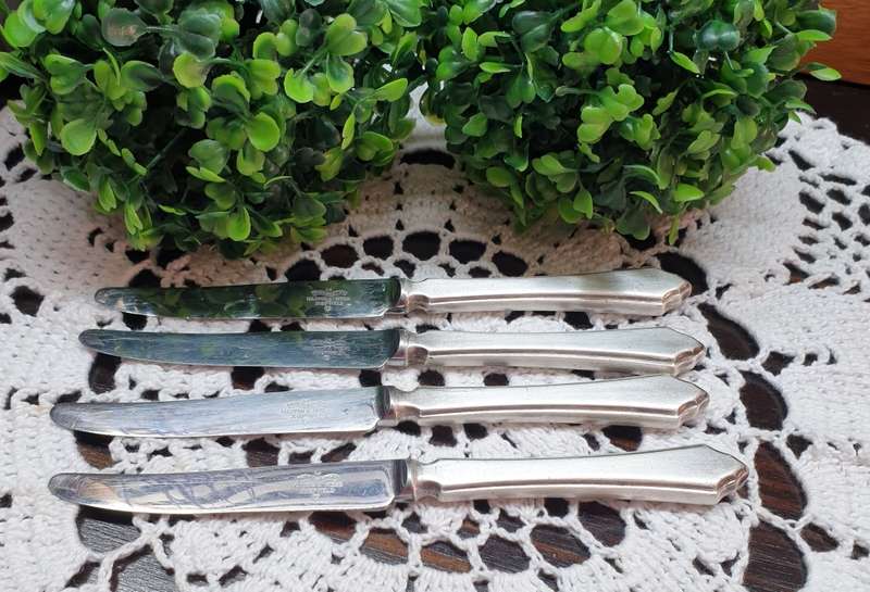 EPNS FRUIT KNIVES | DECOR | KITCHEN | VINTAGE |