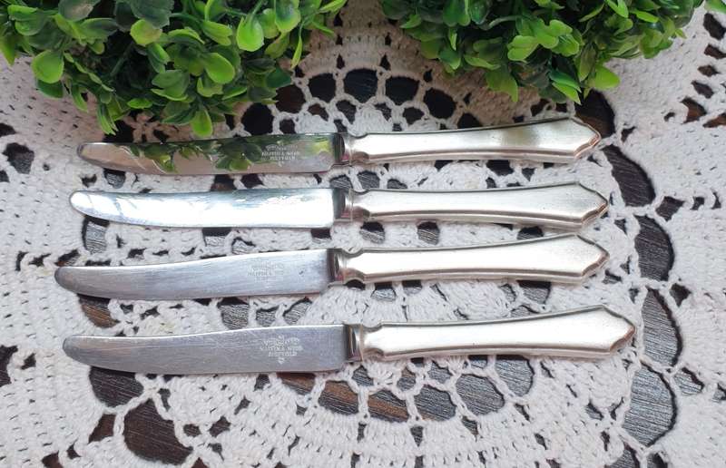 EPNS FRUIT KNIVES | DECOR | KITCHEN | VINTAGE |