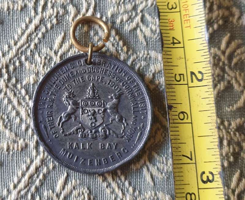 1901 MEDAL CELEBRATING THE VISIT OF THE DUKE & DUTCHES OF CORNWALL