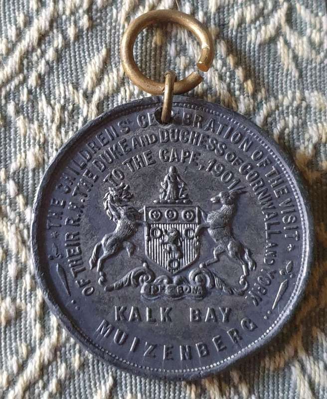 1901 MEDAL CELEBRATING THE VISIT OF THE DUKE & DUTCHES OF CORNWALL