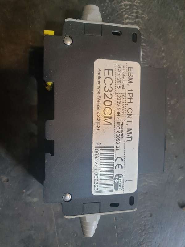 EC320CM CBI Meter Single Phase + Neutral 80A (Dual Clip)