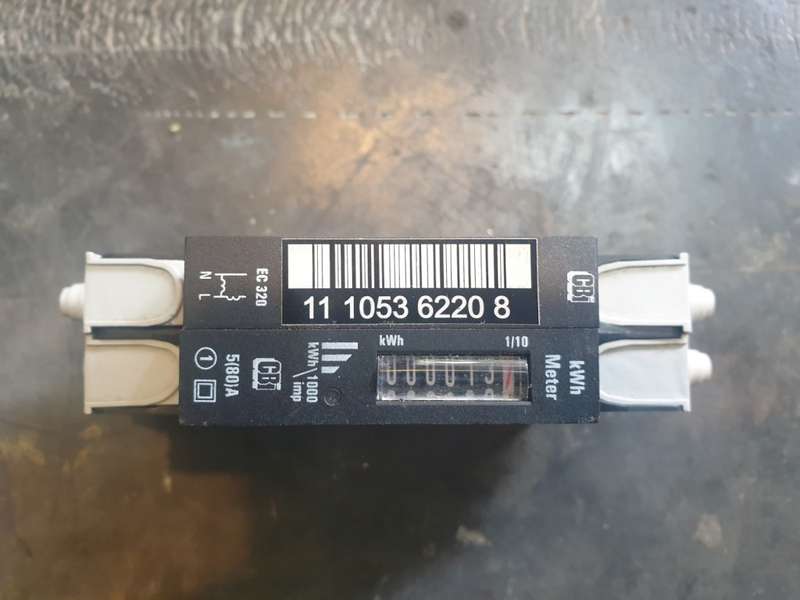 EC320CM CBI Meter Single Phase + Neutral 80A (Dual Clip)