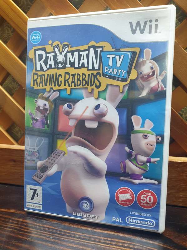 Wii    Rayman Raving Rabids