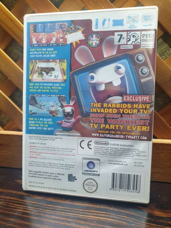 Wii    Rayman Raving Rabids