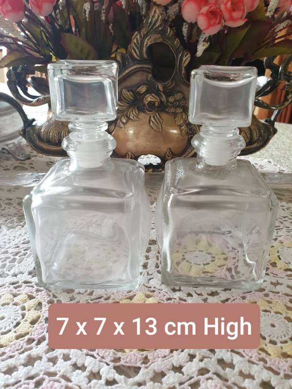 SET OF PERFUME BOTTLES | DECOR | HOME |