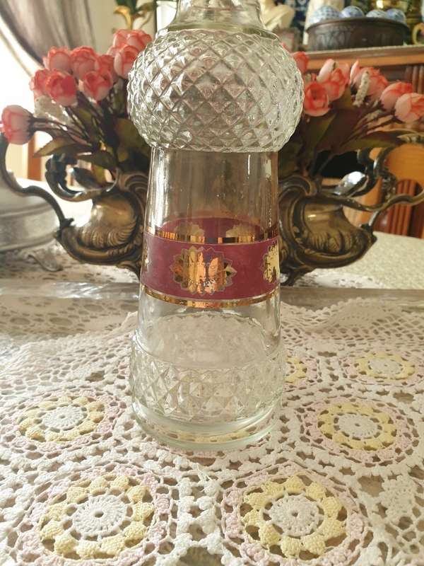 1970`S ITALIAN GLASS DECANTER | DECOR | HOME | VINTAGE |