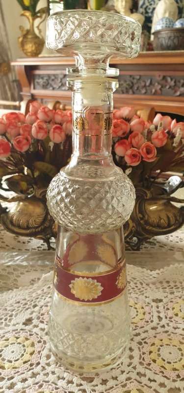 1970`S ITALIAN GLASS DECANTER | DECOR | HOME | VINTAGE |