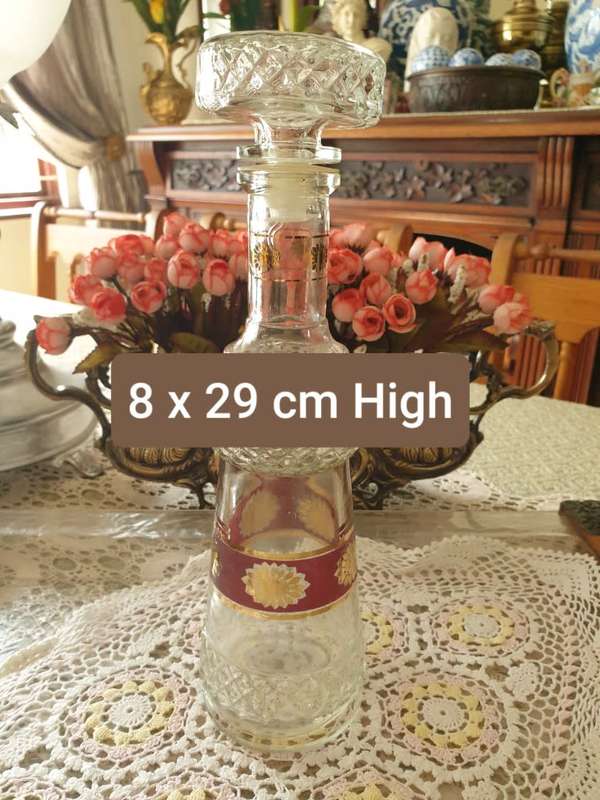 1970`S ITALIAN GLASS DECANTER | DECOR | HOME | VINTAGE |