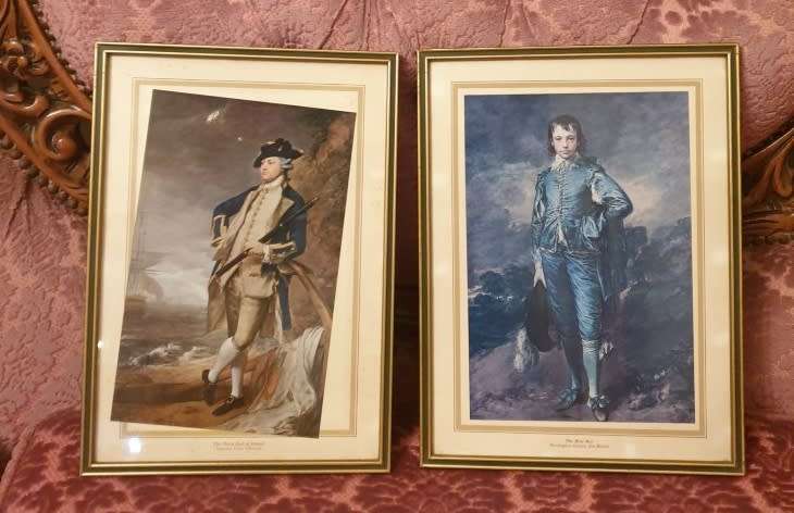 VINTAGE SET OF PRINTS | THE BLUE BOY | THE THIRD EARL OF BRISTOL |
