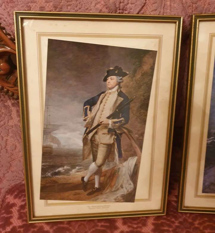 VINTAGE SET OF PRINTS | THE BLUE BOY | THE THIRD EARL OF BRISTOL |