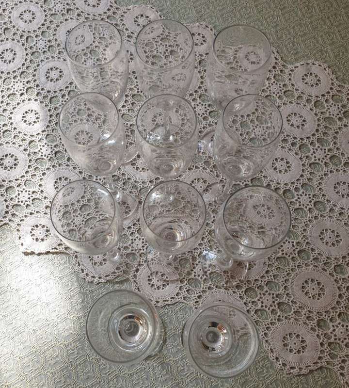 Flute GLASSES | KITCHEN | Champagne glasses | SET OF 11 |