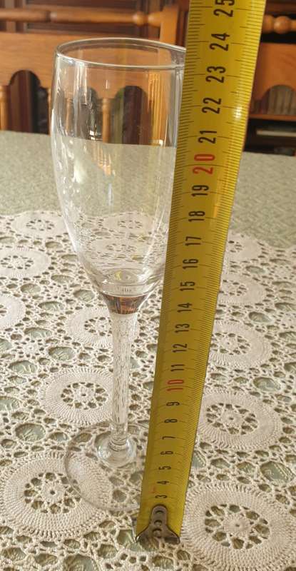 Flute GLASSES | KITCHEN | Champagne glasses | SET OF 11 |