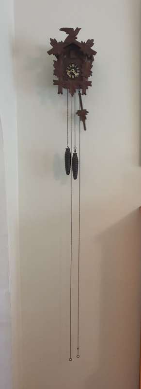 Authentic Black forest Cuckoo clock . Works perfect