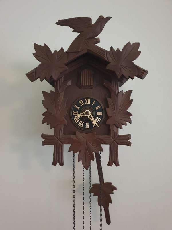 Authentic Black forest Cuckoo clock . Works perfect