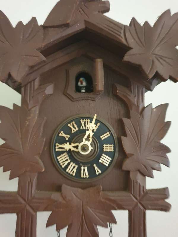 Authentic Black forest Cuckoo clock . Works perfect