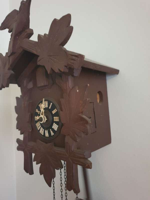 Authentic Black forest Cuckoo clock . Works perfect