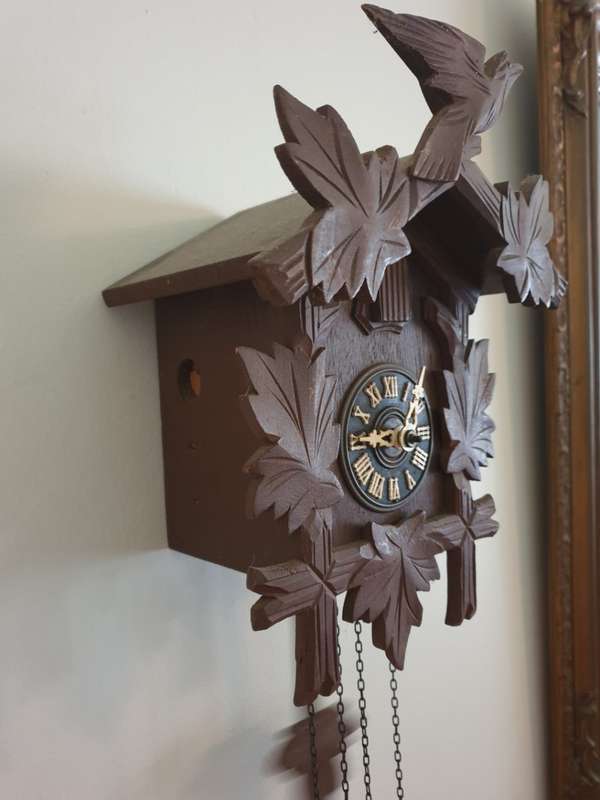 Authentic Black forest Cuckoo clock . Works perfect