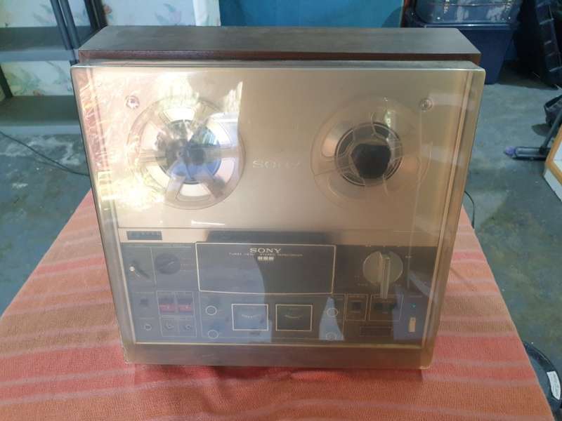 Vintage Sony TC-366 Solid State Three Head Stereo Reel to Reel Tape Recorder
